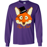 T-Shirts Purple / S Like A Sir Men's Long Sleeve T-Shirt