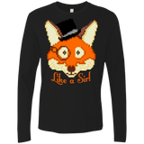 T-Shirts Black / S Like A Sir Men's Premium Long Sleeve