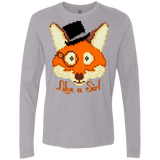T-Shirts Heather Grey / S Like A Sir Men's Premium Long Sleeve