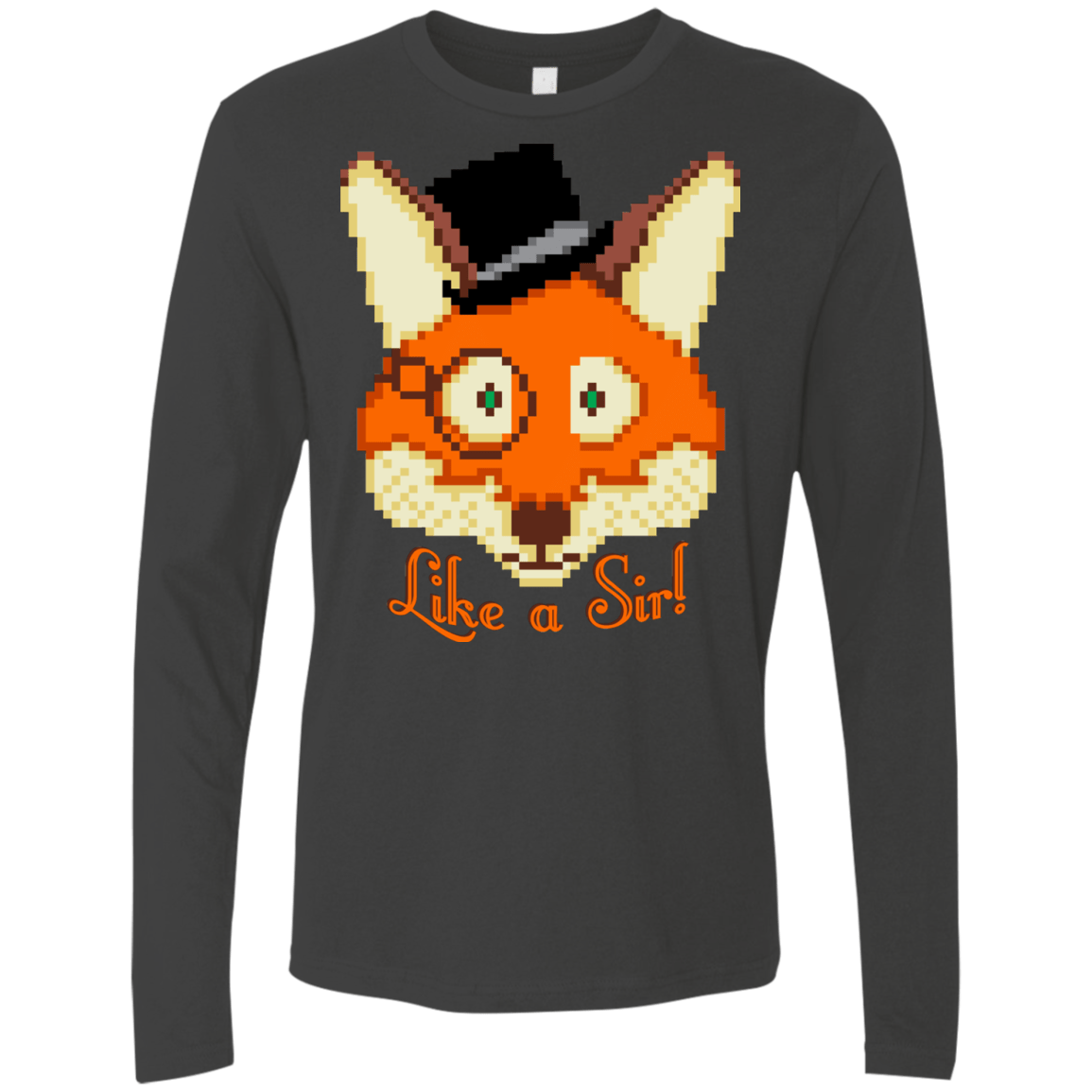 T-Shirts Heavy Metal / S Like A Sir Men's Premium Long Sleeve