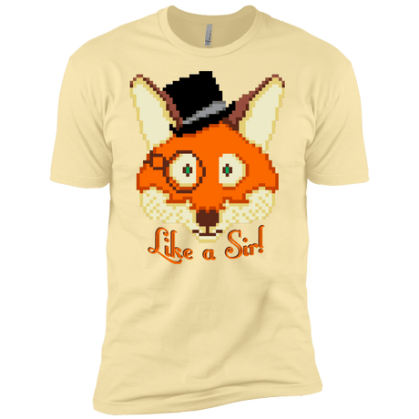 T-Shirts Banana Cream / X-Small Like A Sir Men's Premium T-Shirt