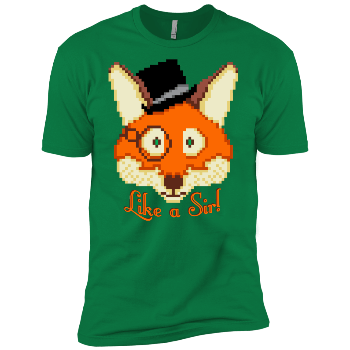 T-Shirts Kelly Green / X-Small Like A Sir Men's Premium T-Shirt