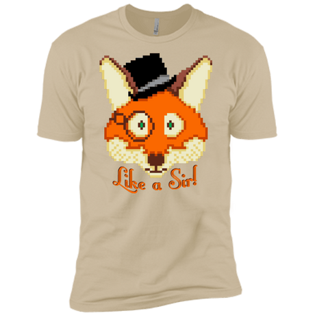 T-Shirts Sand / X-Small Like A Sir Men's Premium T-Shirt
