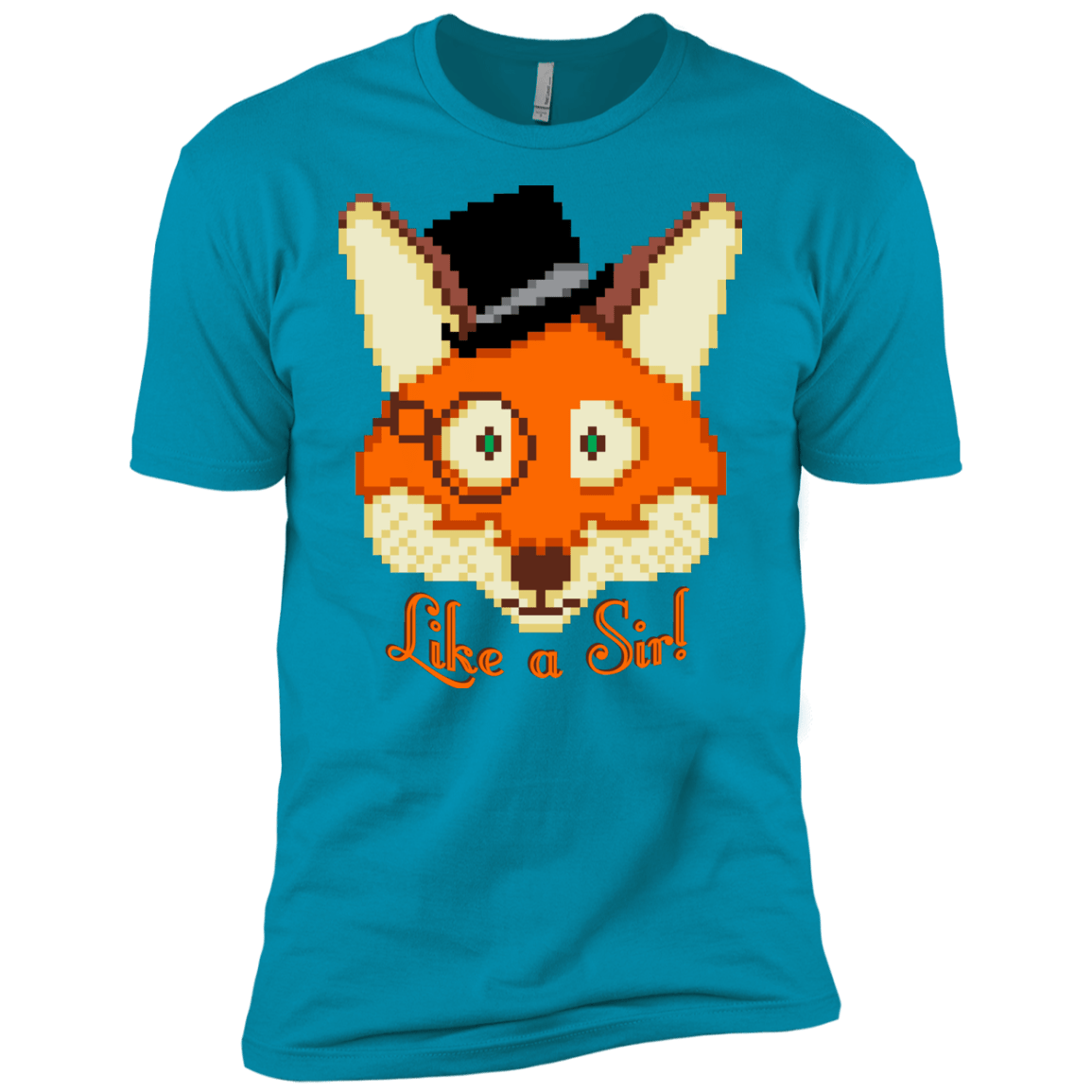 T-Shirts Turquoise / X-Small Like A Sir Men's Premium T-Shirt