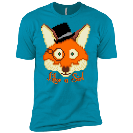 T-Shirts Turquoise / X-Small Like A Sir Men's Premium T-Shirt
