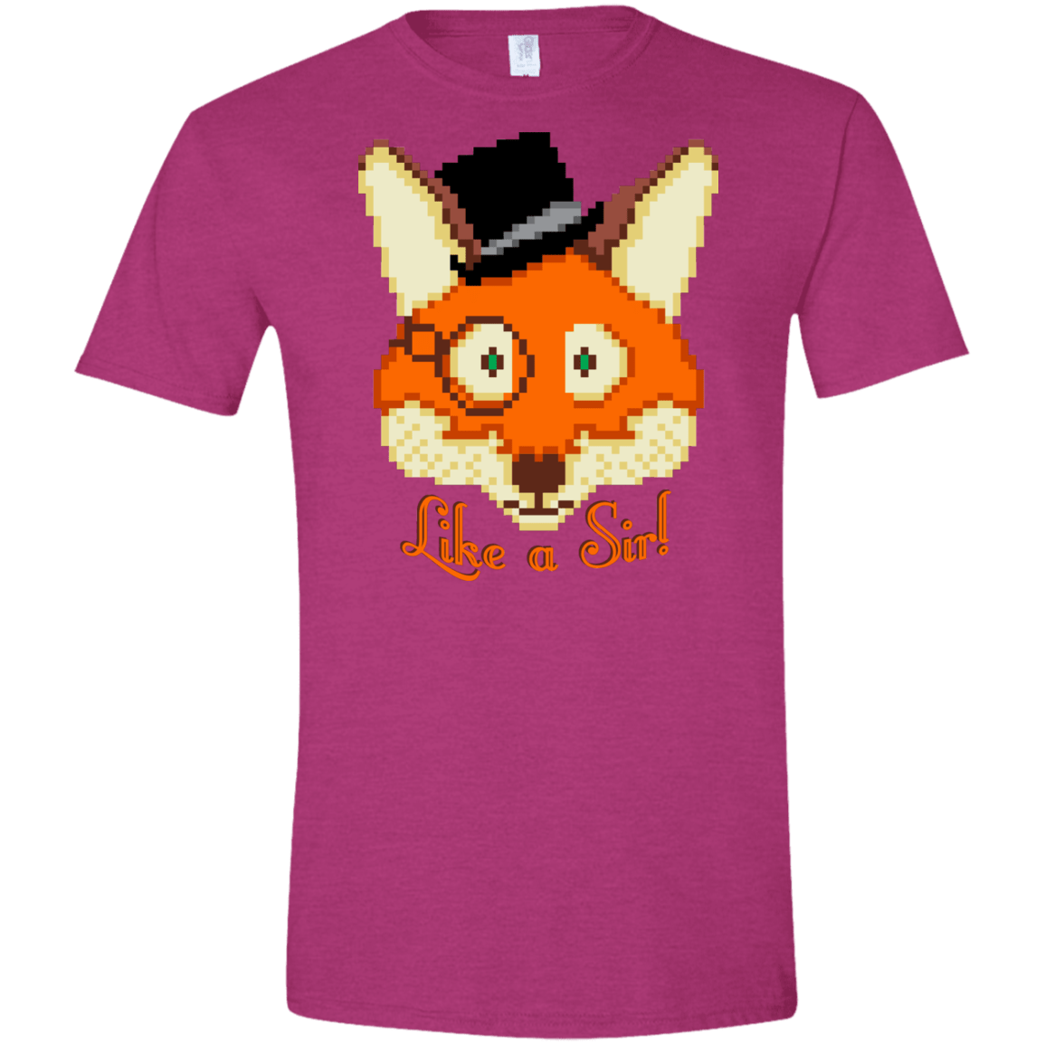 T-Shirts Antique Heliconia / S Like A Sir Men's Semi-Fitted Softstyle