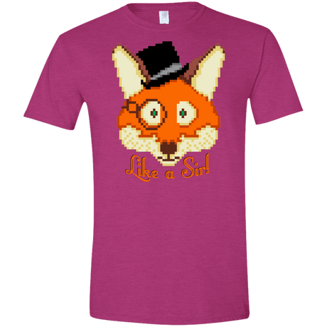 T-Shirts Antique Heliconia / S Like A Sir Men's Semi-Fitted Softstyle