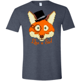 T-Shirts Heather Navy / S Like A Sir Men's Semi-Fitted Softstyle