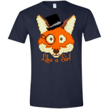 T-Shirts Navy / X-Small Like A Sir Men's Semi-Fitted Softstyle