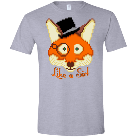 T-Shirts Sport Grey / X-Small Like A Sir Men's Semi-Fitted Softstyle