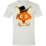 T-Shirts White / X-Small Like A Sir Men's Semi-Fitted Softstyle