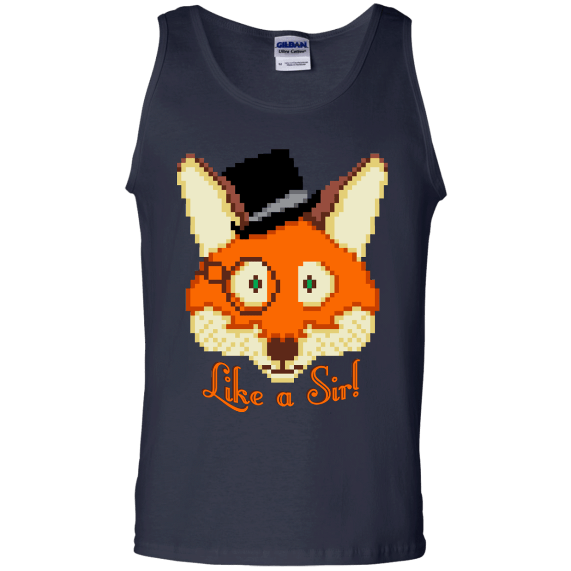 T-Shirts Navy / S Like A Sir Men's Tank Top