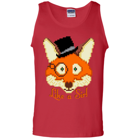T-Shirts Red / S Like A Sir Men's Tank Top
