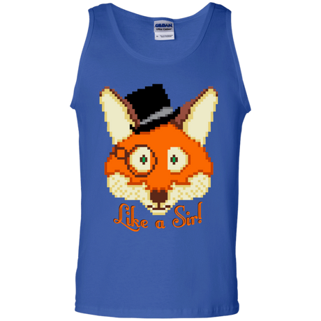 T-Shirts Royal / S Like A Sir Men's Tank Top