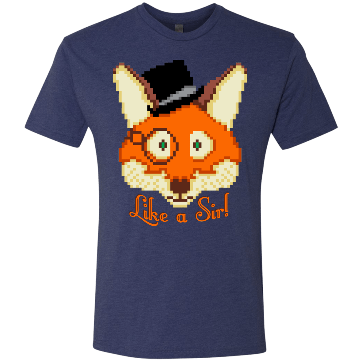 T-Shirts Vintage Navy / S Like A Sir Men's Triblend T-Shirt