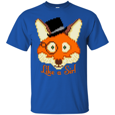 T-Shirts Royal / S Like A Sir T-Shirt