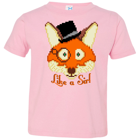 T-Shirts Pink / 2T Like A Sir Toddler Premium T-Shirt