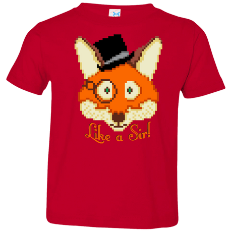 T-Shirts Red / 2T Like A Sir Toddler Premium T-Shirt