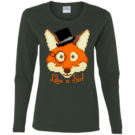 T-Shirts Forest / S Like A Sir Women's Long Sleeve T-Shirt