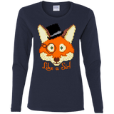 T-Shirts Navy / S Like A Sir Women's Long Sleeve T-Shirt