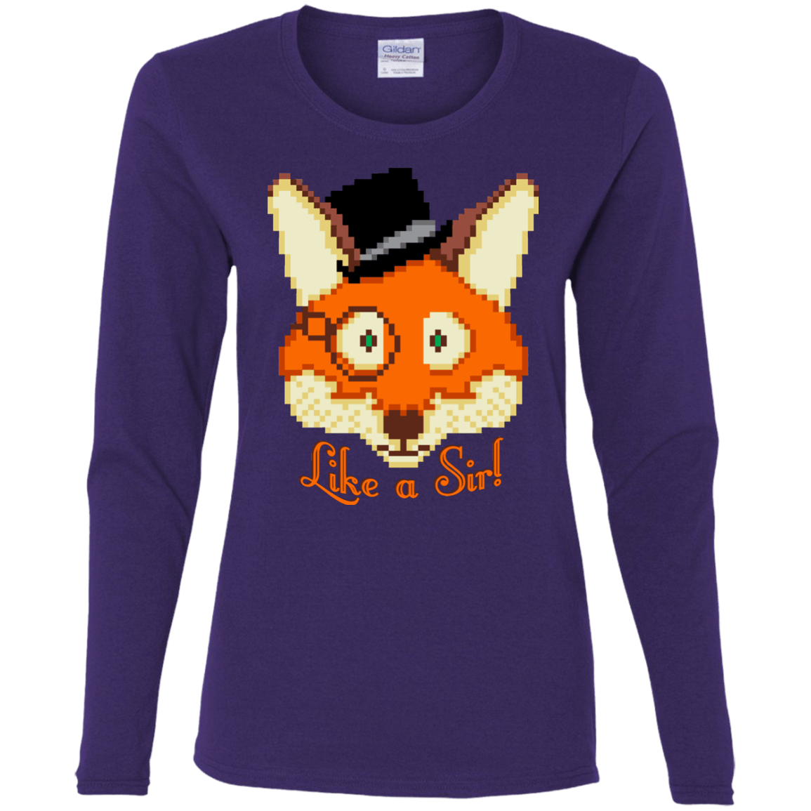 T-Shirts Purple / S Like A Sir Women's Long Sleeve T-Shirt