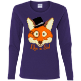 T-Shirts Purple / S Like A Sir Women's Long Sleeve T-Shirt