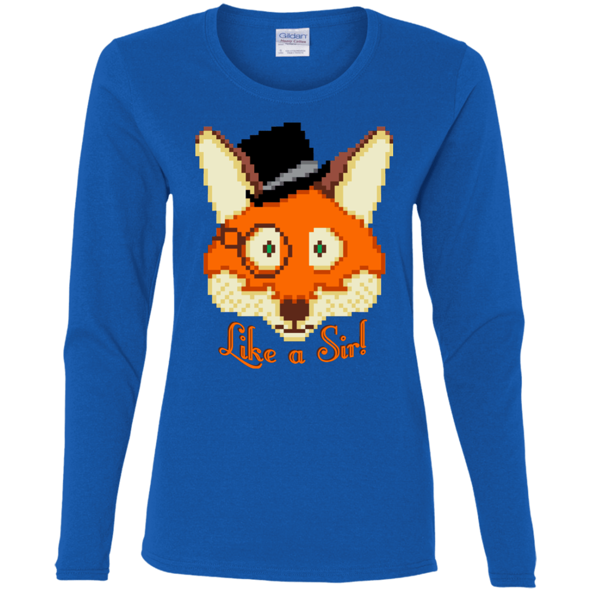 T-Shirts Royal / S Like A Sir Women's Long Sleeve T-Shirt