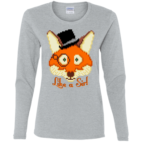 T-Shirts Sport Grey / S Like A Sir Women's Long Sleeve T-Shirt