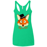 T-Shirts Envy / X-Small Like A Sir Women's Triblend Racerback Tank