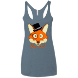 T-Shirts Indigo / X-Small Like A Sir Women's Triblend Racerback Tank