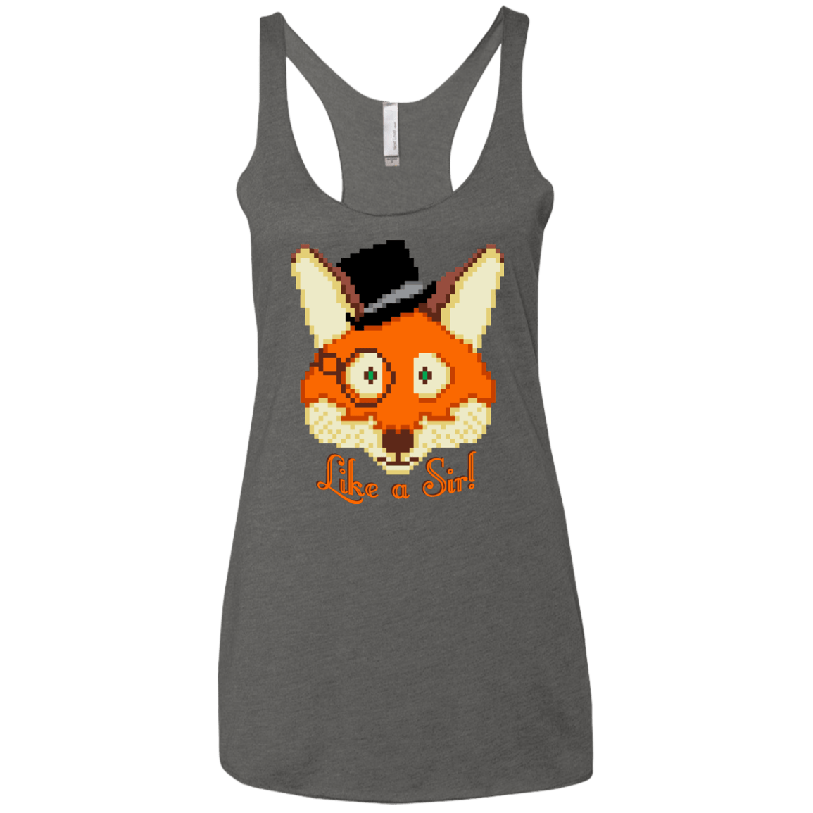 T-Shirts Premium Heather / X-Small Like A Sir Women's Triblend Racerback Tank