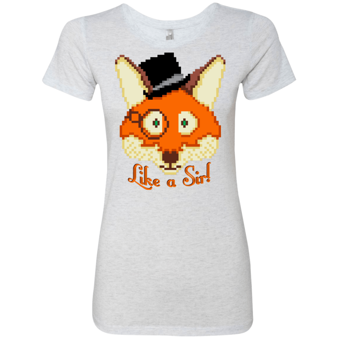 T-Shirts Heather White / S Like A Sir Women's Triblend T-Shirt