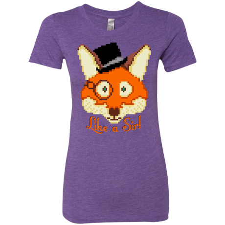 T-Shirts Purple Rush / S Like A Sir Women's Triblend T-Shirt