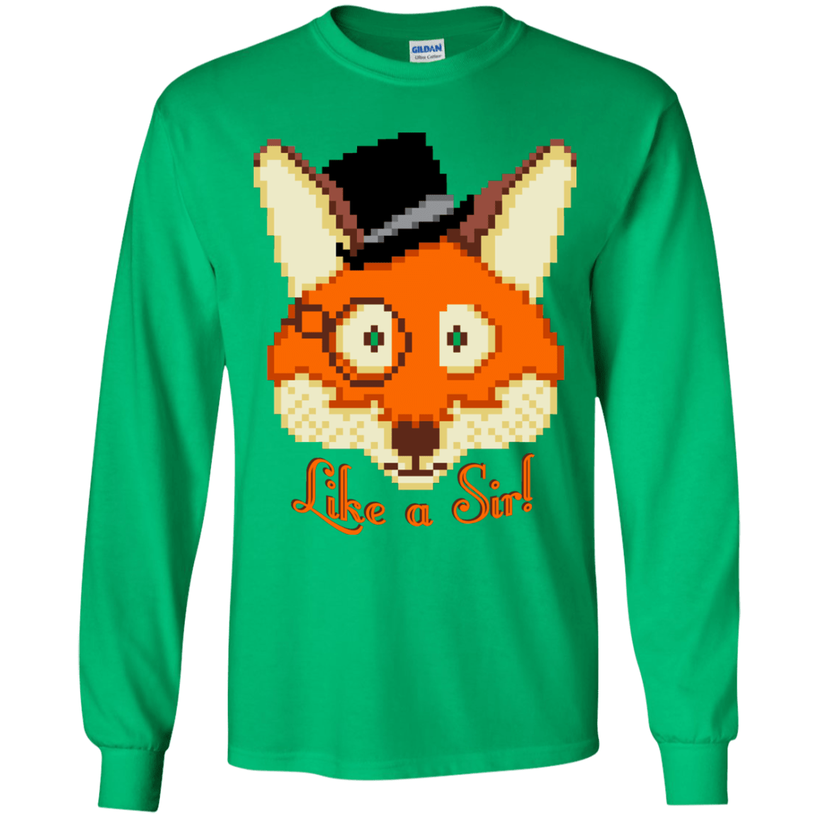 T-Shirts Irish Green / YS Like A Sir Youth Long Sleeve T-Shirt