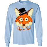 T-Shirts Light Blue / YS Like A Sir Youth Long Sleeve T-Shirt