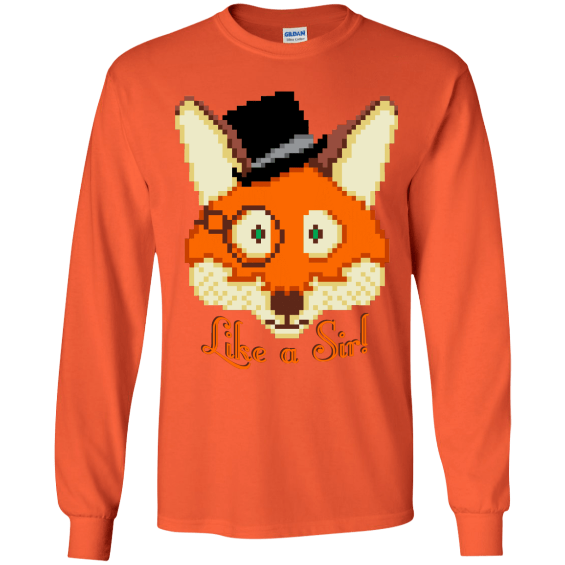 T-Shirts Orange / YS Like A Sir Youth Long Sleeve T-Shirt