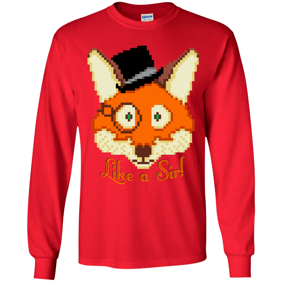 T-Shirts Red / YS Like A Sir Youth Long Sleeve T-Shirt