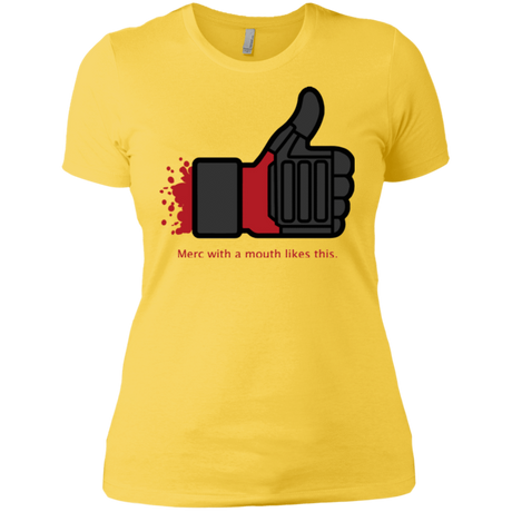 T-Shirts Vibrant Yellow / X-Small Like Merc Women's Premium T-Shirt