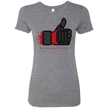 T-Shirts Premium Heather / Small Like Merc Women's Triblend T-Shirt