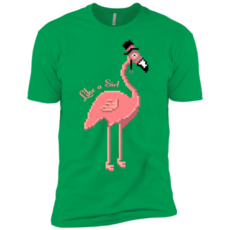 T-Shirts Kelly Green / YXS LikeASir Flamingo Boys Premium T-Shirt
