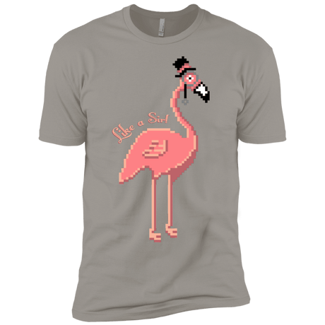 T-Shirts Light Grey / YXS LikeASir Flamingo Boys Premium T-Shirt