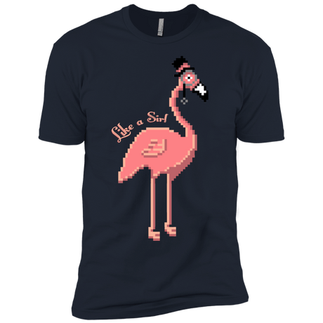 T-Shirts Midnight Navy / YXS LikeASir Flamingo Boys Premium T-Shirt