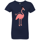 T-Shirts Midnight Navy / YXS LikeASir Flamingo Girls Premium T-Shirt