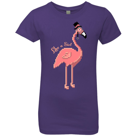 T-Shirts Purple Rush / YXS LikeASir Flamingo Girls Premium T-Shirt