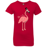 T-Shirts Red / YXS LikeASir Flamingo Girls Premium T-Shirt