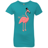 T-Shirts Tahiti Blue / YXS LikeASir Flamingo Girls Premium T-Shirt