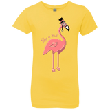 T-Shirts Vibrant Yellow / YXS LikeASir Flamingo Girls Premium T-Shirt