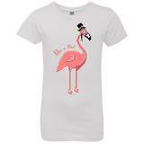 T-Shirts White / YXS LikeASir Flamingo Girls Premium T-Shirt