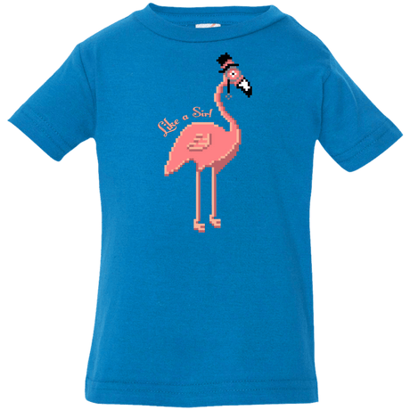 T-Shirts Cobalt / 6 Months LikeASir Flamingo Infant Premium T-Shirt