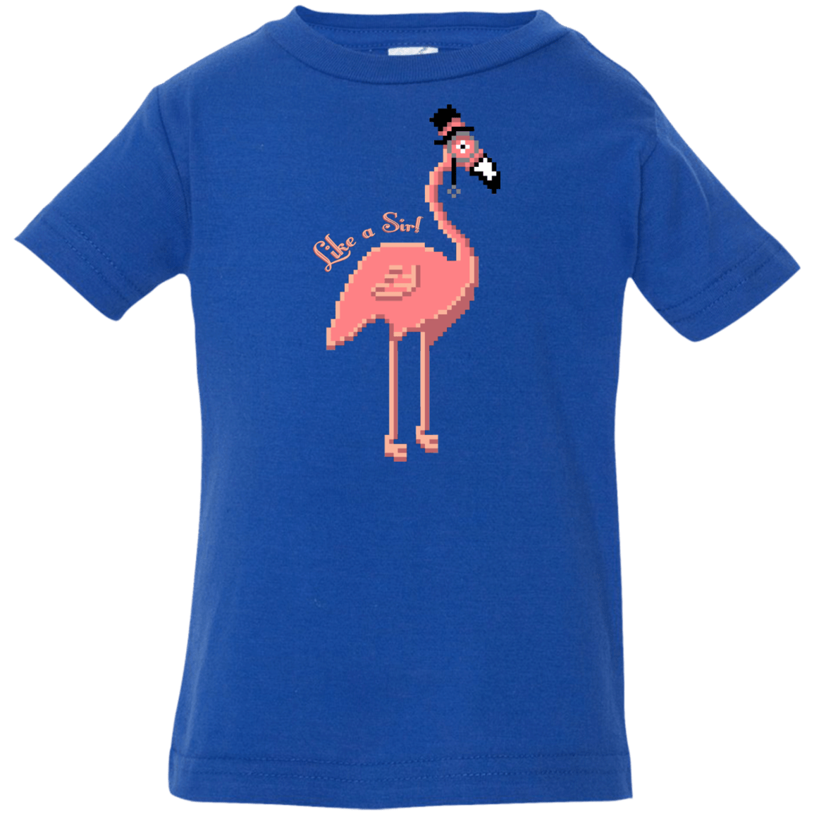 T-Shirts Royal / 6 Months LikeASir Flamingo Infant Premium T-Shirt
